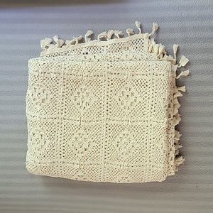 NWOT Handmade Crochet Tablecloth or Bedspread